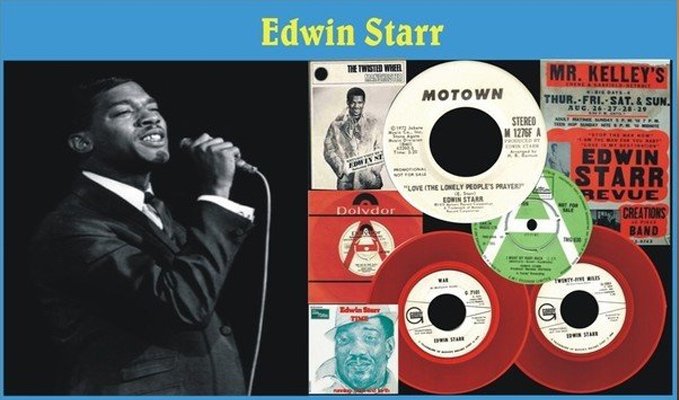 HOF: Edwin Starr - Male Vocalist Inductee magazine cover