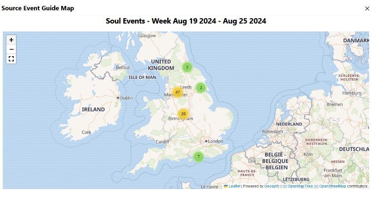 Weekend Soul Event Guide Soul Map Shout 19-25 Aug 2024 magazine cover