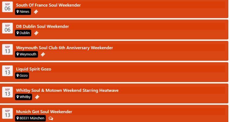 More information about "The Next 100 Soul Weekenders as at September 2024"