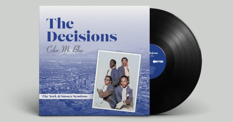 New Album (Lp/Cd) - The Decisions - Color Me Blue (The York & Sussex Sessions) - Soul Direction magazine cover