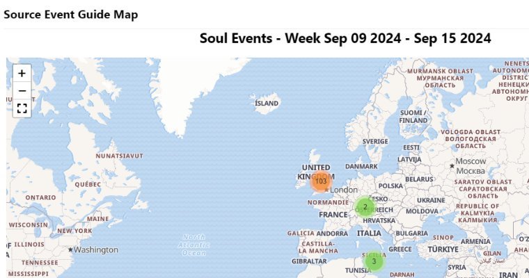 Weekend Soul Event Guide Soul Map Shout 13-15 Sept 2024 magazine cover