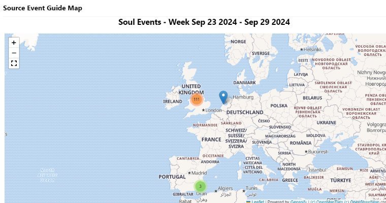 Weekend Soul Event Guide Soul Map Shout 27-29th September 2024