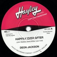  Deon Jackson - Happily Ever After / (You've Got) The Power Of Love - Hayley Records image