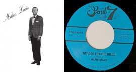 New 45:  Milton Davis - Headed for the Disco - Soul 7