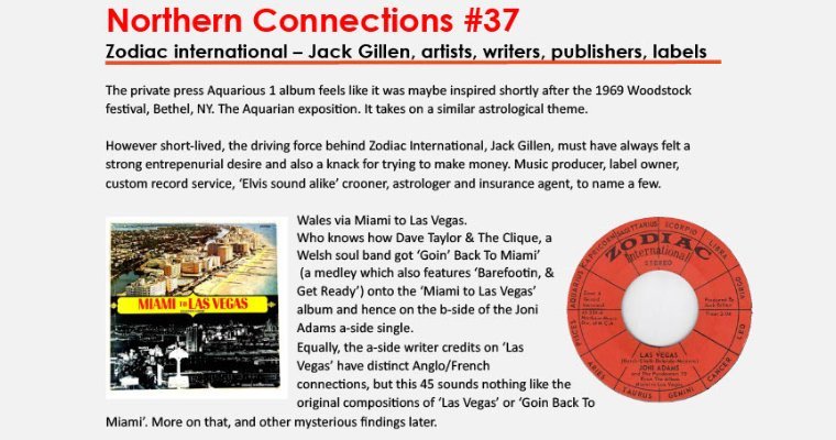 Northern Connections #37 - Zodiac international - Latest Issue From Kenb