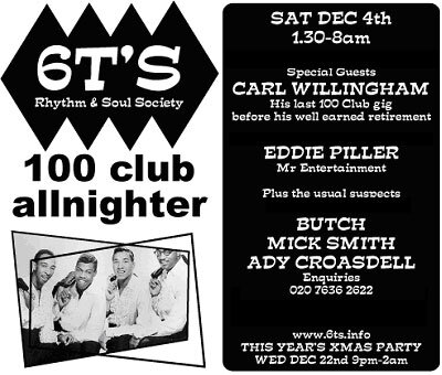 6ts 100 club allnighter