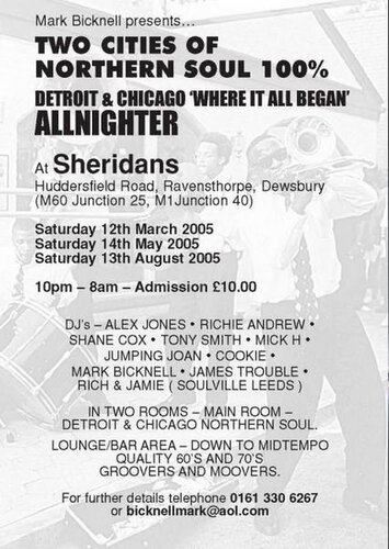 detroit and chicago niter at sheridans -back