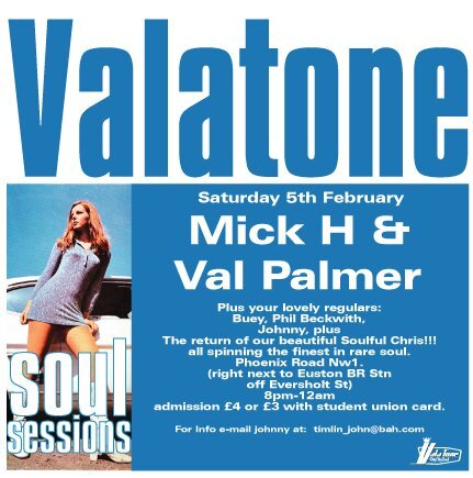 valatone this saturday!