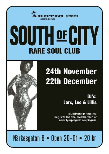 south of city rare soul club 2004 - stockholm, sweden