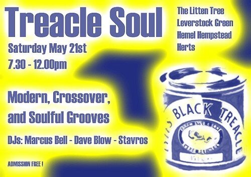 treacle soul @the litten tree,leverstock green,hemel hempste