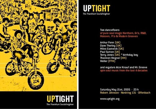 uptight all-nighter, frankfurt this weekend