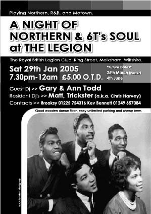 melksham british legion soul nite / jan'05