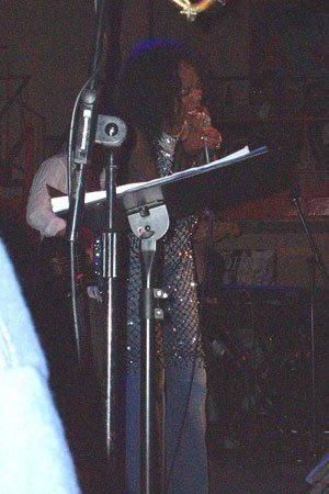 gwen mccrae on stage at the jazz cafe