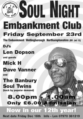 wellingborough soul club - september 23rd 2005