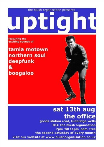 uptight           - sat 13th aug - tunbridge wells