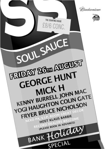 soul sauce, edinburgh, fri 26th august