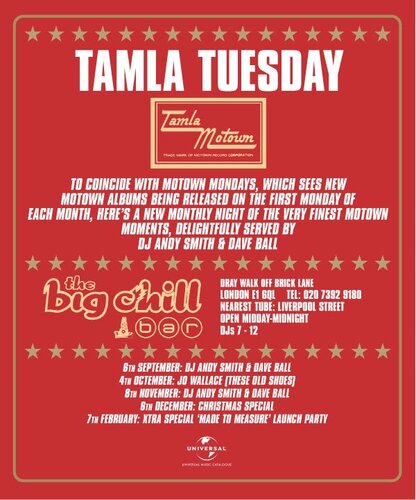 tamla tuesday new nite