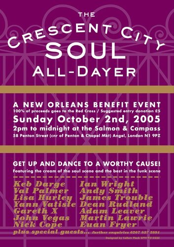 crescent city alldayer oct 2 nola benefit!!