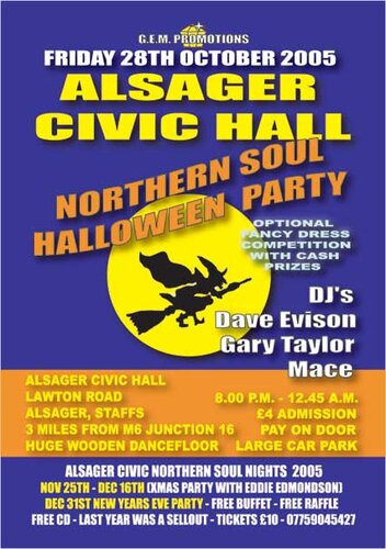 alsager friday oct 28th