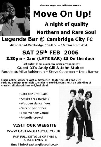 northern and rare soul cambridge feb 25th 2006