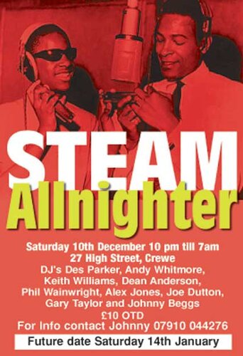 steam allnighter sat dec 10th