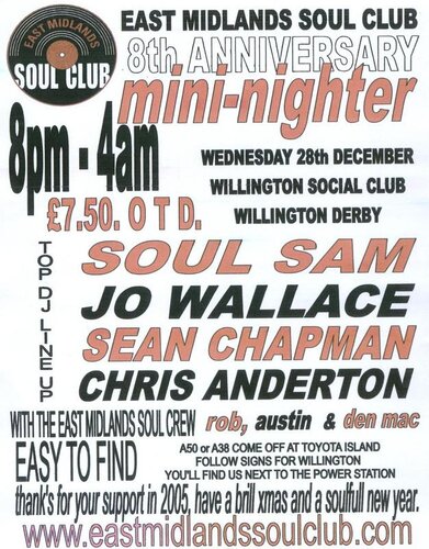 e m s c,willington derby.mini allnighter