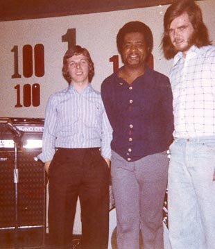 jj barnes, me, the original terry davis 100 club '76