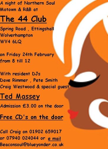 the 44 club friday 24th february