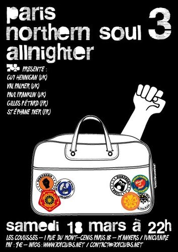 3rd paris northern soul allnighter