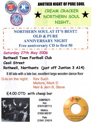 rothwell cream cracker soul club