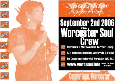 coppertops soulnites, worcester sept 06