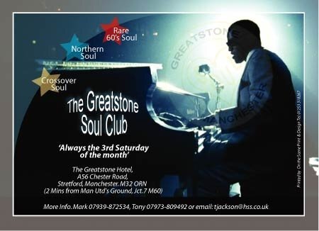 the greatstone soul club saturday 15th july