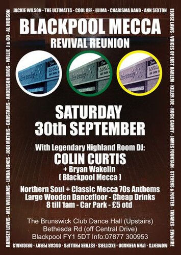 blackpool mecca revival reunion