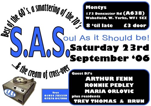 s.a.s (wakefield): arthur fenn, ronnie pedley + more