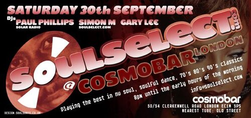 soulselect@cosmobar london