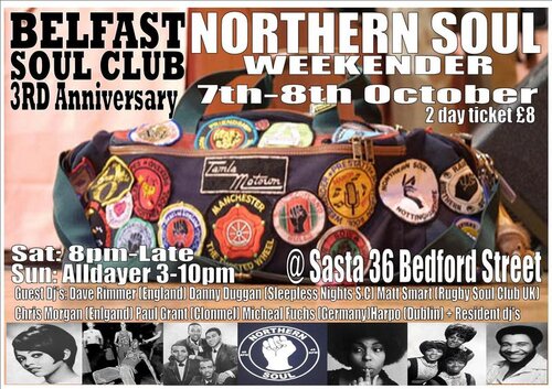 belfast soul weekender 7-8th oct