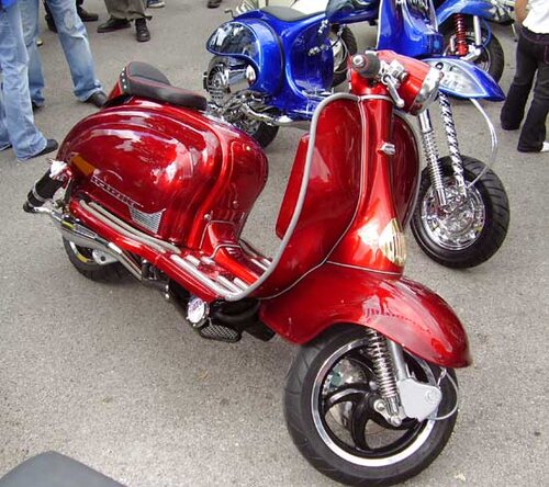 series 2 lambretta with gilera runner engine