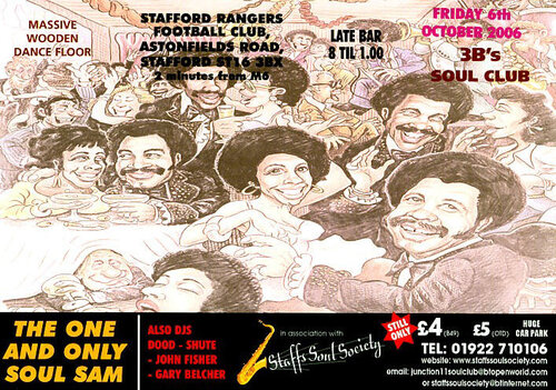  stafford rangers soul nights 