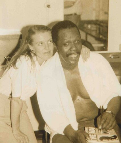 marv johnson with sue buck