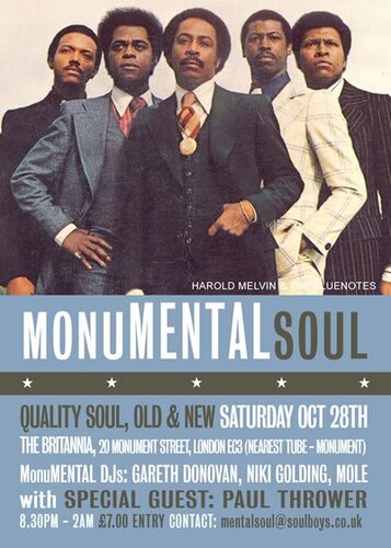 monumental soul 28th october