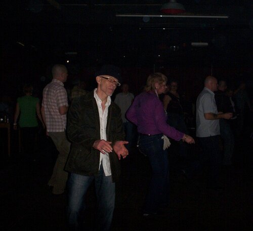 derek giving the dance floor some