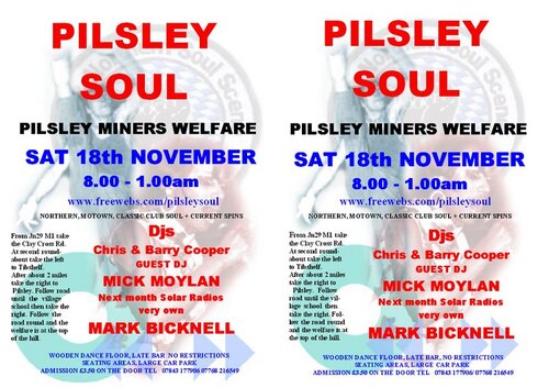 pilsley soul nov and dec 2006