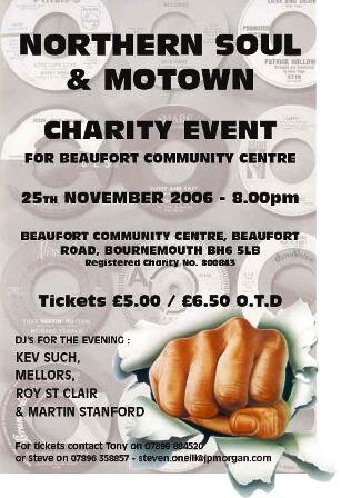 bournemouth charity soul night