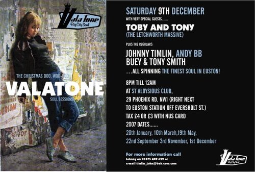 valatone soul sessions xmas bash