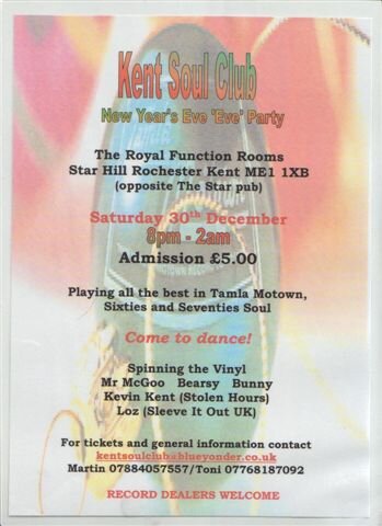 kent soul club 30-12-06