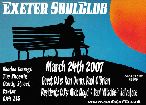 exeter soul club - march 24th