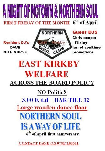 east kirkby miners welfare