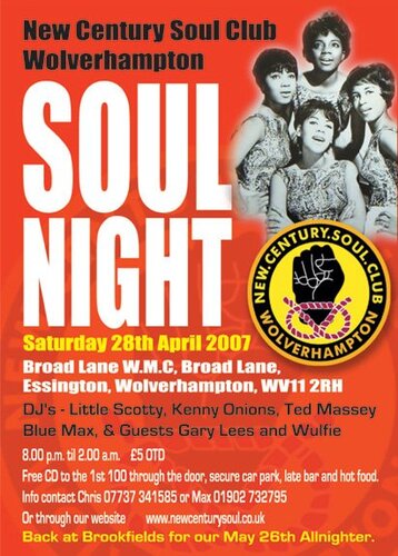 ncs wolverhampton soul night