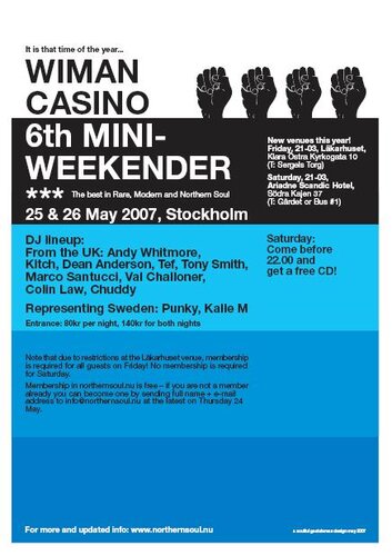 stockholm soul mini-weekender 2007