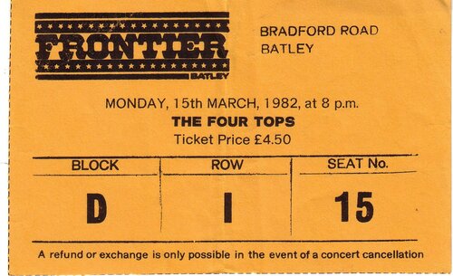 four tops batley stub